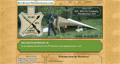 Desktop Screenshot of boyscoutrendezvous.com